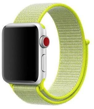 Nylon Sport Band for Apple Watch 41mm 40mm 38mm, Soft Replacement Strap for iWatch Series 7/6/ SE/ 5/4/3/2/1