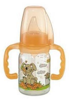 Nip Family Orange Bunny Silicone Training Bottle 125ml [350229]