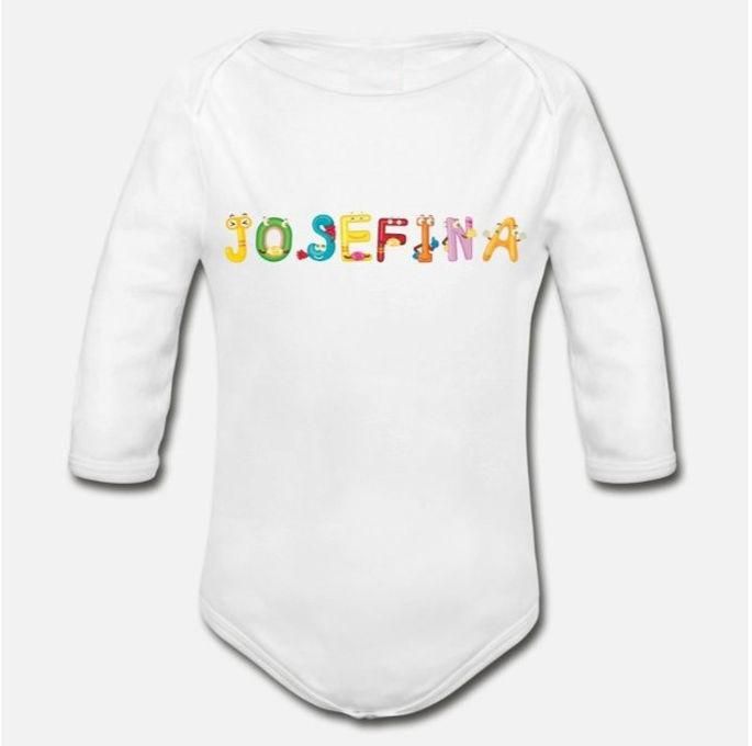Josefina Organic Long Sleeve Baby Bodysuit