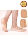 Heel Crack Guard Foot Full Length Silicone Gel Moisturizing Socks Free Size / 2pecies