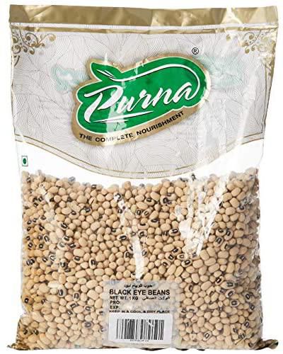 Purna Black Eye Beans - 1 kg