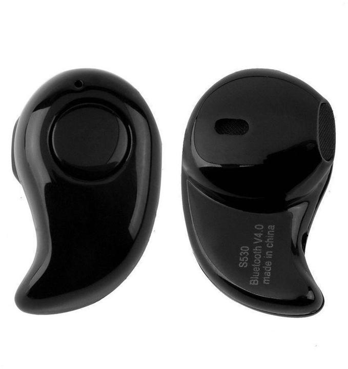 Bison Mini Wireless Bluetooth In-Ear Stereo Headset - S530-Black