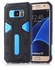 Generic Tough Armor PC and TPU Protector Shell for Samsung Galaxy S7 G930 – Blue