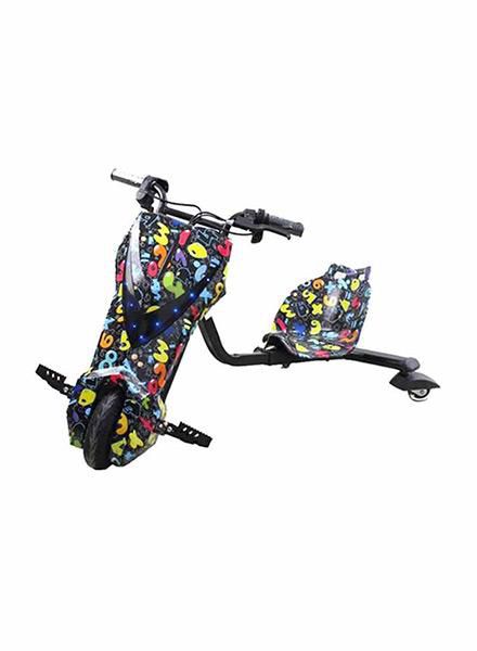 Drifting Electric Power Scooter 3 Wheels Black Numeric - E400