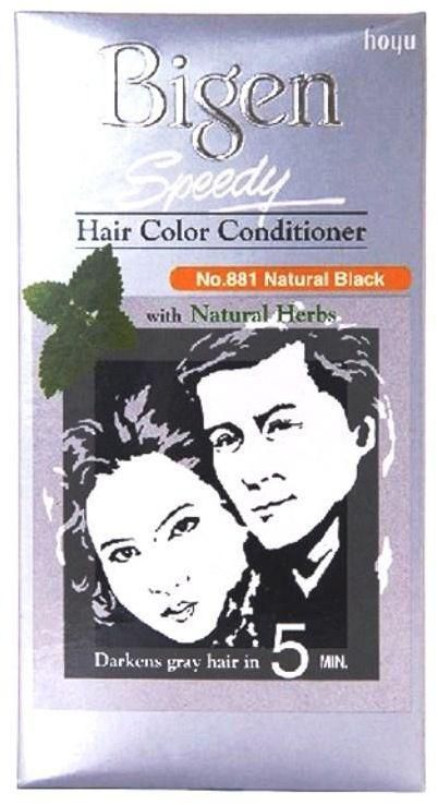 Bigen Speedy Hair Color Conditioner Natural Black