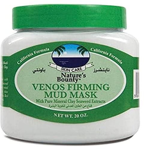 Natures Bounty Venos Firming Mud Mask With Pure Mineral Clay Seaweed Extract, 600 Ml