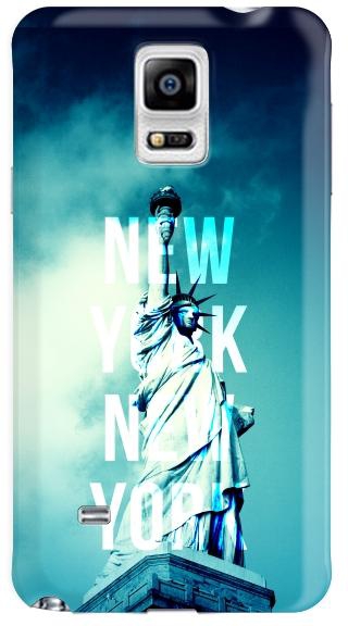 Stylizedd Samsung Galaxy Note 4 Premium Slim Snap case cover Matte Finish - New York New York