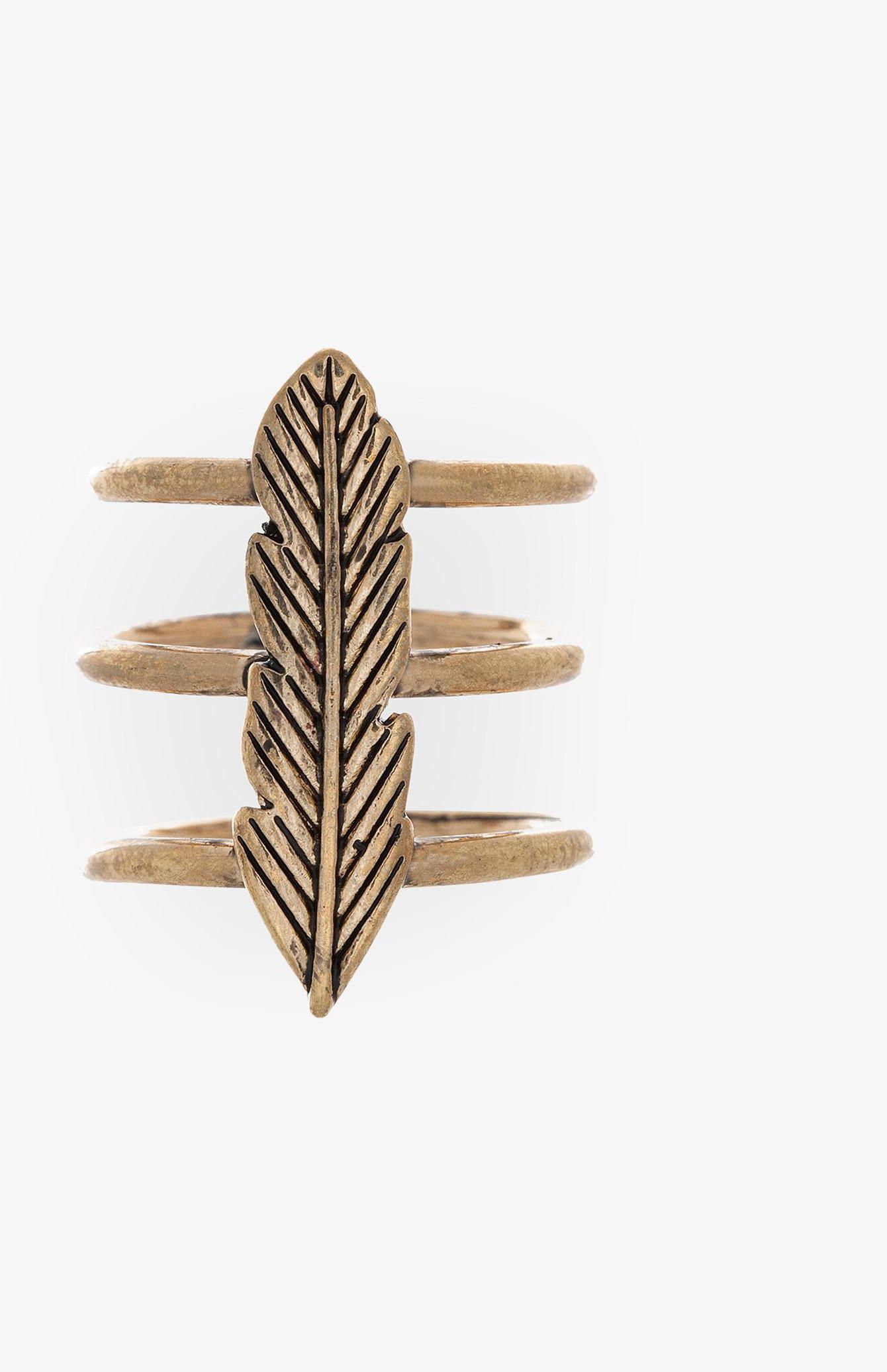 Protection Feather Ring
