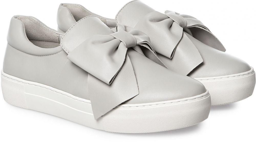 JSLIDES Slip On Shoes for Women, Pale Grey