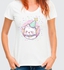 Women's t-shirt holiday cat