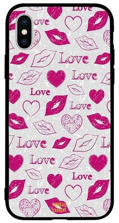 Skin Case Cover -for Apple iPhone X Love And Lips Tags Love And Lips Tags