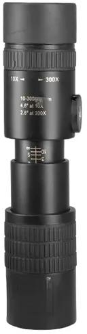 4K 10-300X40mm Super Telephoto Zoom Monocular Telescope Tripod Eye Protection Waterproof FMC Ultra-High Transmittance Fit Phone