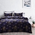 Duvet Quilt Cover Bedding Set Pillow Case Starry Galaxy Comfort HouZ Queen