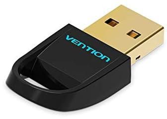 Vention USB Bluetooth CSR 4.0 Dongle Adapter for Computers and Laptop | Supports Windows 10, Win 7 (Black)