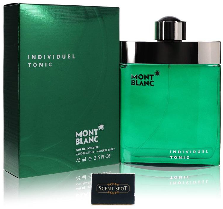 Mont Blanc Individuel Tonic (New in Box) 75ml Eau De Toilette Spray (Men)
