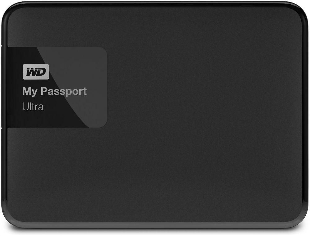 Western Digital 2TB My Passport Ultra Premium Portable Hard Drive Black - WDBBKD0020BBK-EESN