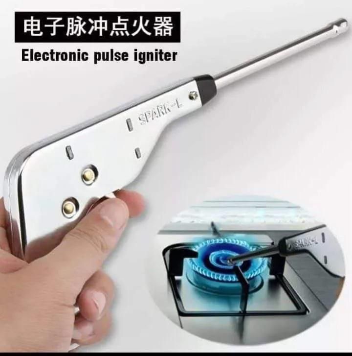 GAS LIGHTERS ;- Generic Electronic Spark Gas Igniter/Lighter Gun;-No Batteries No Flints No Fuses Electronic Spark Lights Gas Burners Instantly Length: 27mm Weight: 200g 30,000 sho