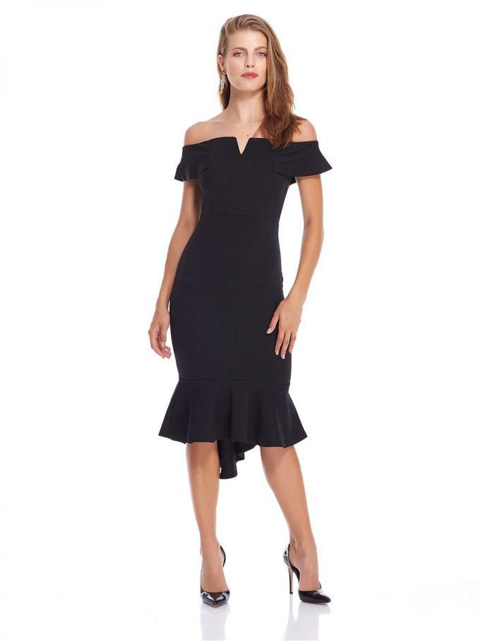 Fg Dinner & Formal Dress, Black Color For Women
