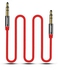 Remax RL-L100 - 3.5MM AUX Cable - 1 Meter - Red