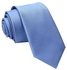 Fohting Casual Slim Plain Mens Solid Skinny Neck Party Wedding Tie Necktie -Blue