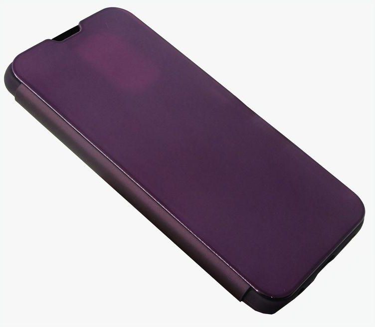 Clear View Cover Without Sensor For Xiaomi Redmi Note 10 / Note 10s - Purple