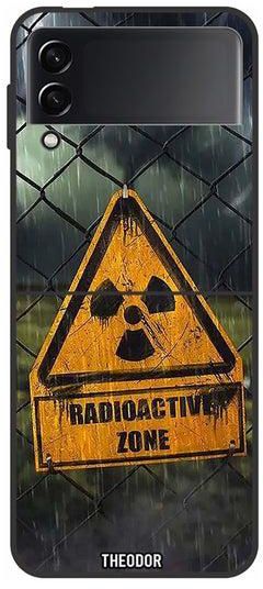 Protective Case Cover For Samsung Galaxy Z FlIP 4 5G Radioactive zone