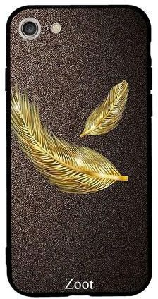Protective Case Cover For Apple iPhone SE (2020) Gold/Brown