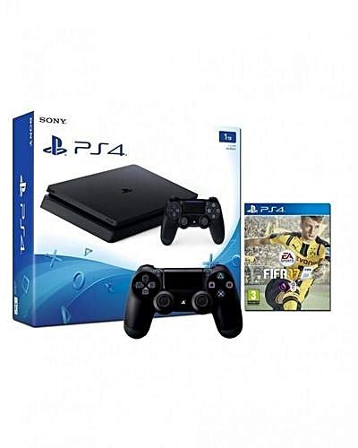 Sony PlayStation 4 Slim-1TB With Extra Controller and Fifa 17