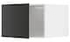 METOD Top cabinet for fridge/freezer, white/Ringhult light grey, 60x40 cm - IKEA