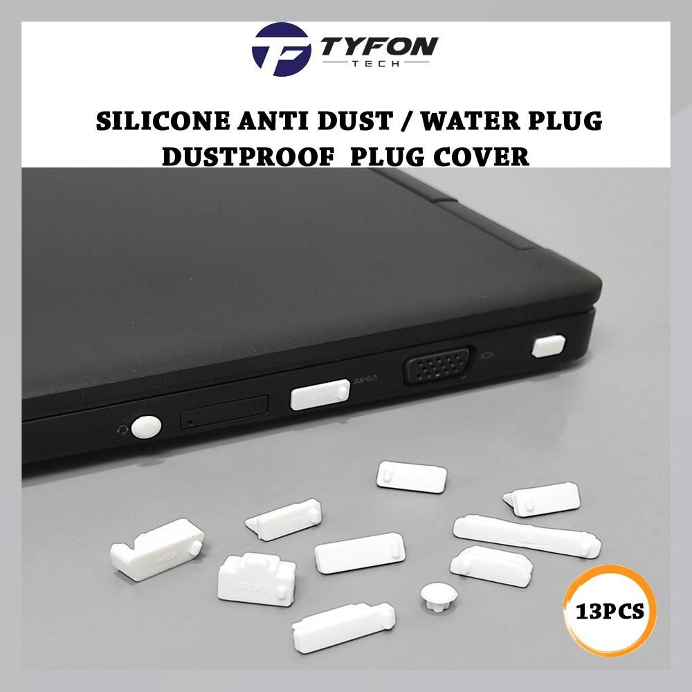 13pcs Silicone Anti Dust Water Plug Stopper USB HDMI LAN Interface Cover