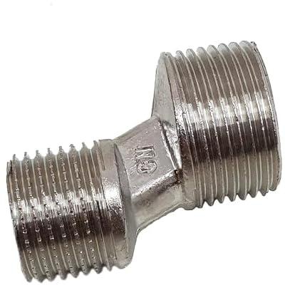 Iron Wall Shower Faucet Adaptor Reducer with Thread Outside (1/2in to 3/4in)