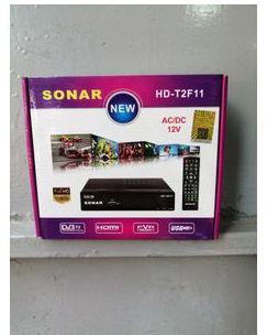 Sonar Free To Air Digital Decoder. Full HD 1080P - Black