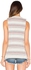 BCBGeneration - Crochet Stripe Sleeveless Blazer