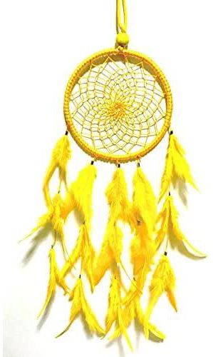 Dream catcher Wall Hanging - Yellow meadow