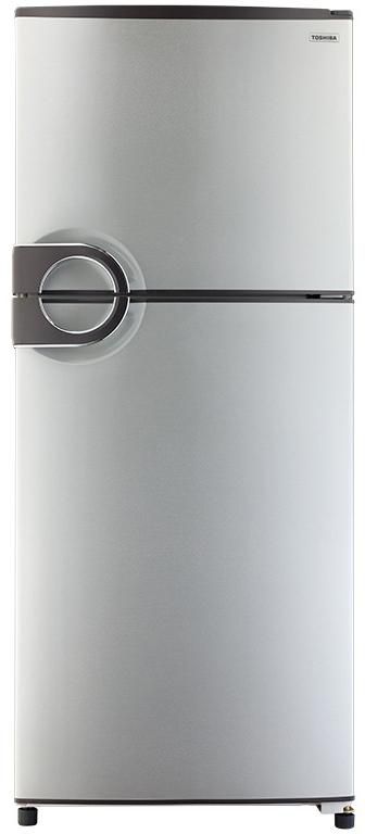 Toshiba No-Frost Refrigerator, 355 Liters, Silver- GR-EF40P-J-S