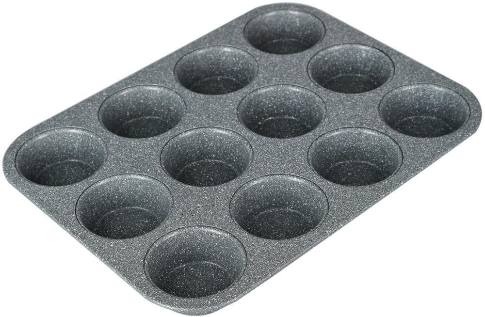 Salter 35CM C/S Marble Coll 12 Muffin Pan BW02779GAS