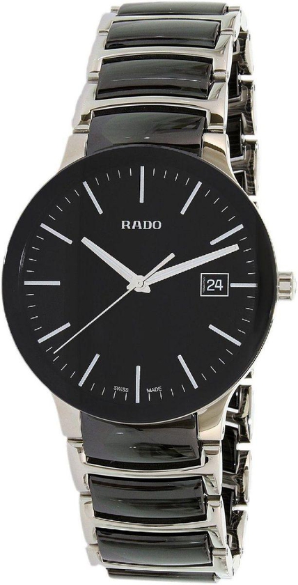 Rado Men's Black Dial Black Stainless Steel Band Watch - R30934162