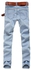 Fashion Fahion Skinny Light Wash Jeans - Light Blue