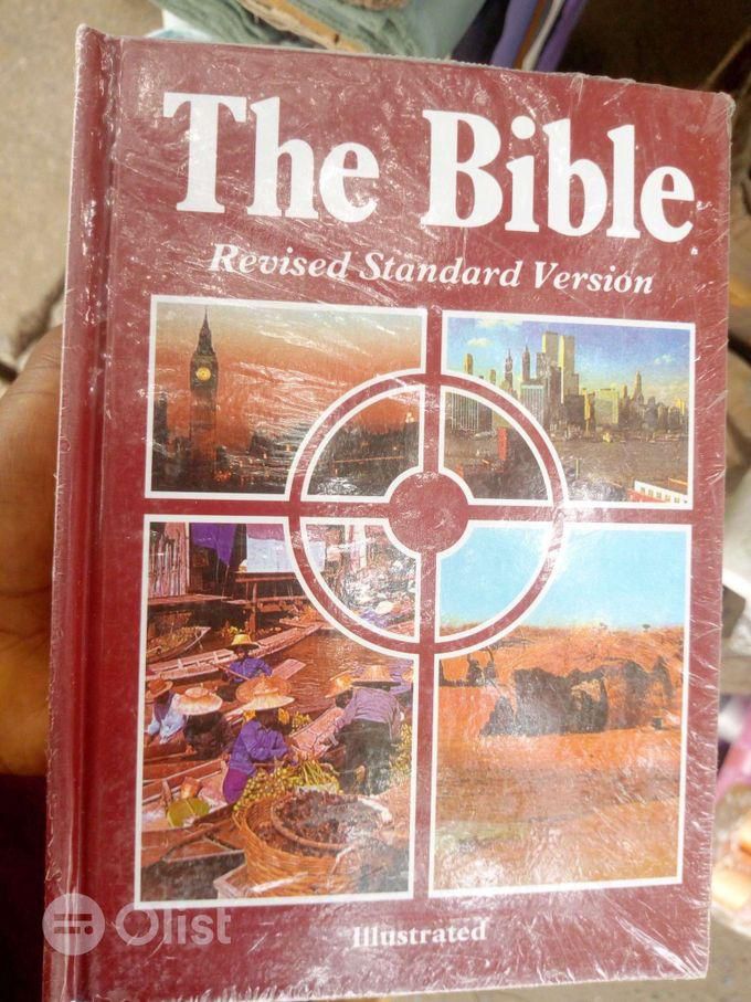 Bible Revised Standard Version (R S V) Hard Cover Back
