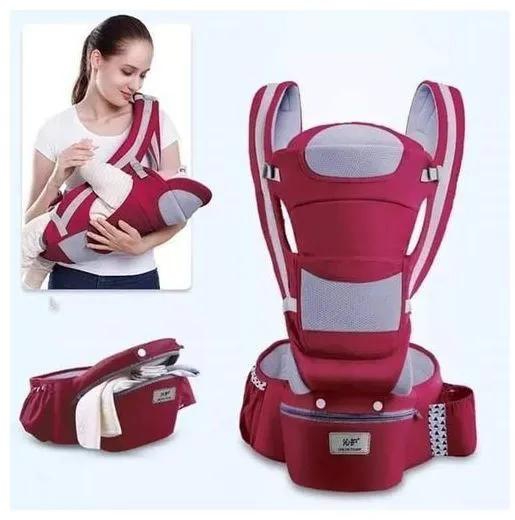 OFFER OFFER Generic Trendy 3 In 1 Hip Seat Baby Carrier -Red THE BEST SITTING POSITION FOR THE YOUNG ONE /TOTO