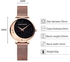 Women Watch, Analogue Quartz Watches Starry Sky Dial Stainless Steel Mesh Band Stylish Ladies Wristwatches, Adjustable, Suitable for Parties, Business Negotiations, Daily Life, Gifts