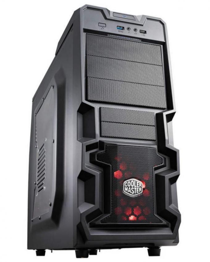 Cooler Master K380 K-Series Mid Tower Desktop Case + Extreme Power Plus 500W PSU