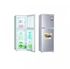  PV-DD250L Double Door Refrigerator - 138 Litres - Silver