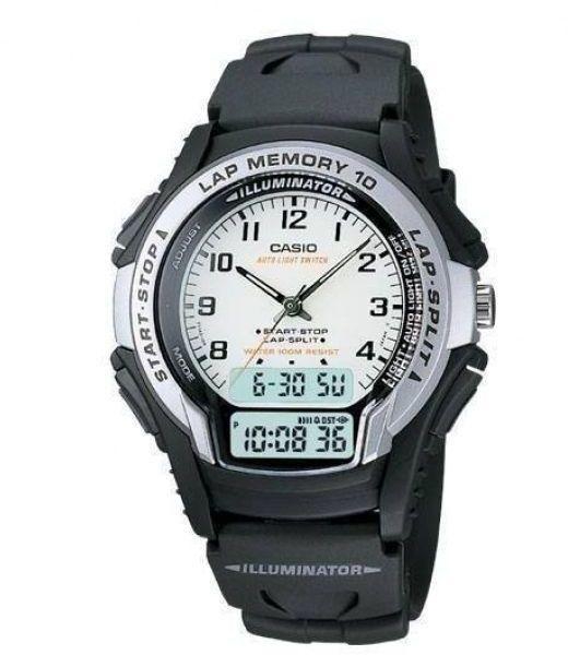 Casio WS-300-7BVSHDF Resin Watch -Black