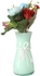 Get Decorative Glass Vase, With Flowers, 13 Cm with best offers | Raneen.com