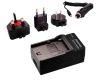 PhotoMax Camera Battery Charger with Travel Plugs for Sony NP-FM30 NP-FM50 NP-FM51 NP-QM51 NP-QM51