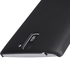OnePlus One Super Frosted Shield Back Cover - Black with Clear Screen Protector