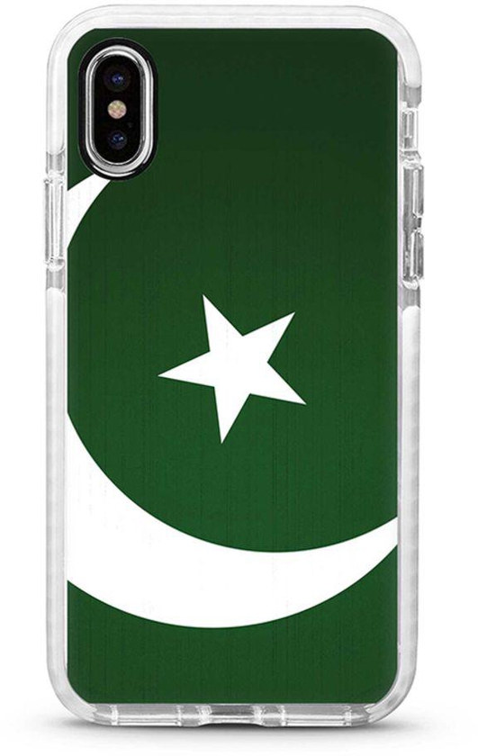 Protective Case Cover For Apple iPhone XS Max Flag Of Pakistan Full Print