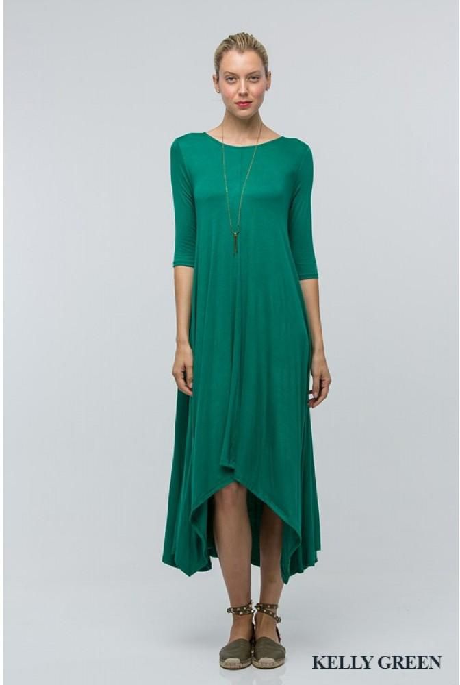 فستان لوف ان درابد أخضر