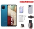 Samsung Galaxy A12, 6.5", 4 GB + 64 GB (Dual SIM) 5000 MAH-Blue +GIFTS